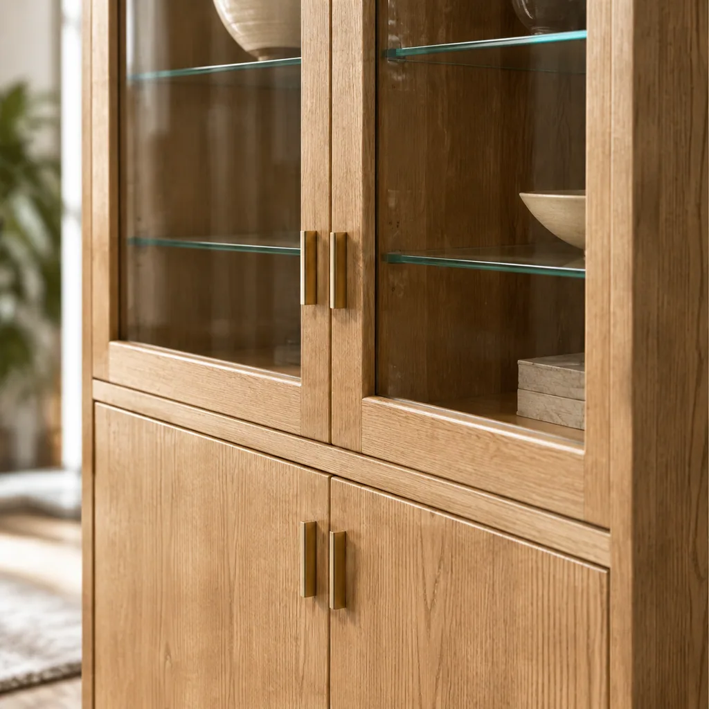 Holm Tall Display Cabinet - Image 2