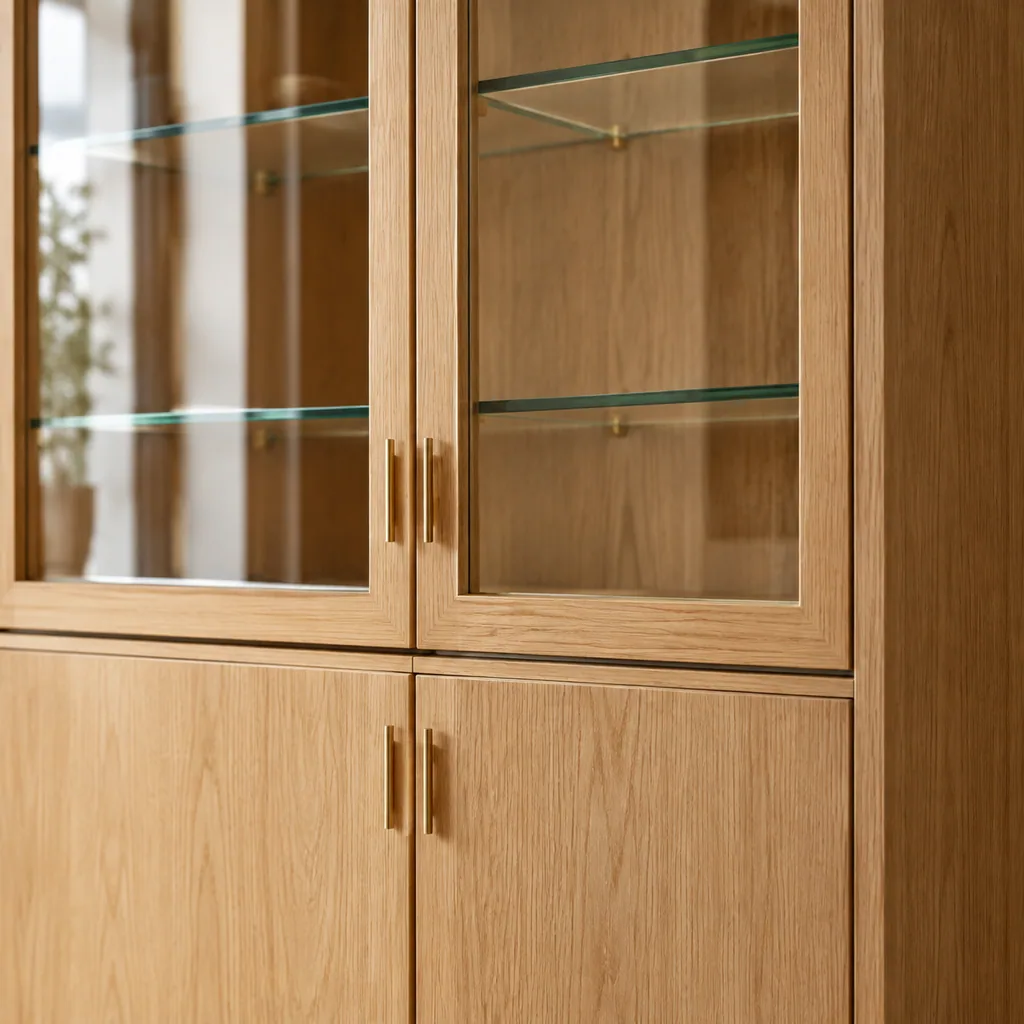 Holm Tall Display Cabinet - Image 3