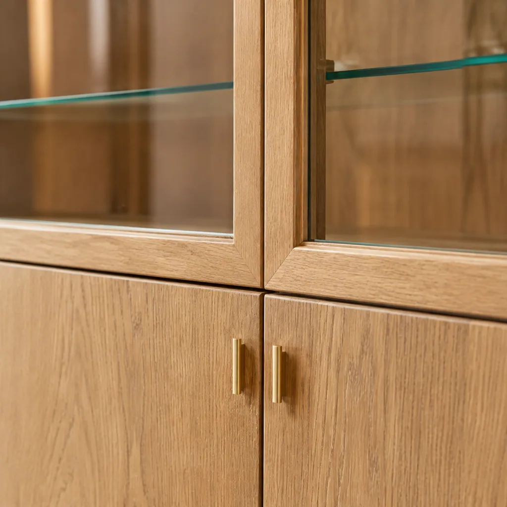 Holm Tall Display Cabinet - Image 4