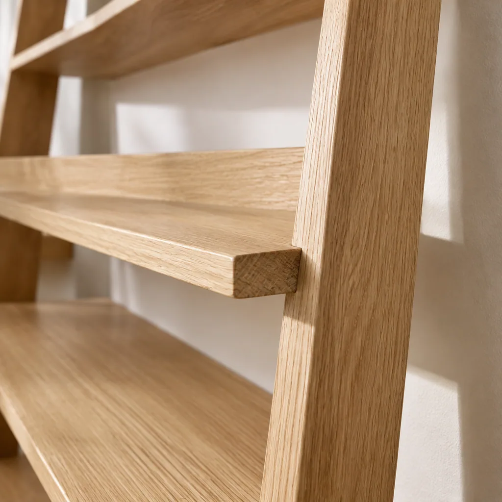 Holm Tall Ladder Bookshelf - Image 2