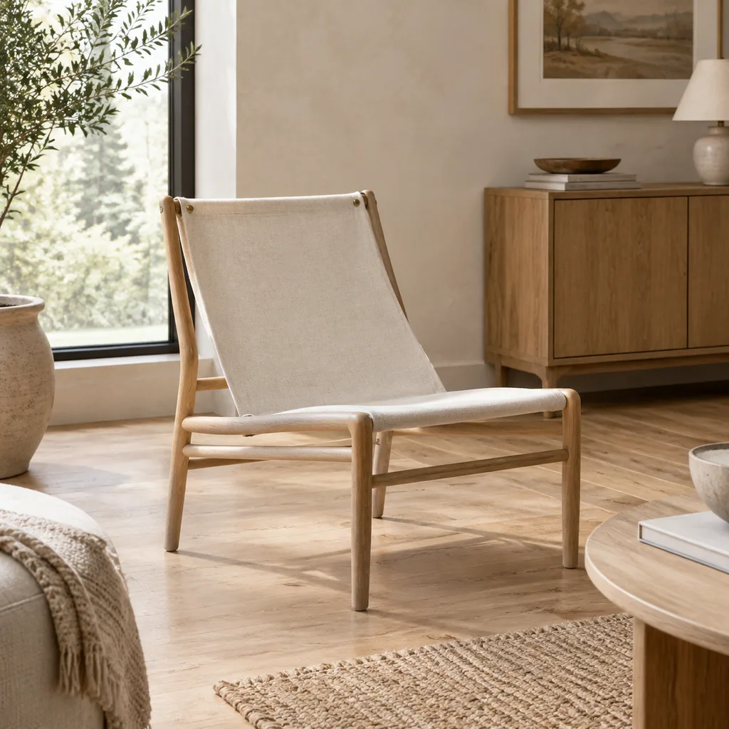 Lind Sling Accent Chair - Image 8