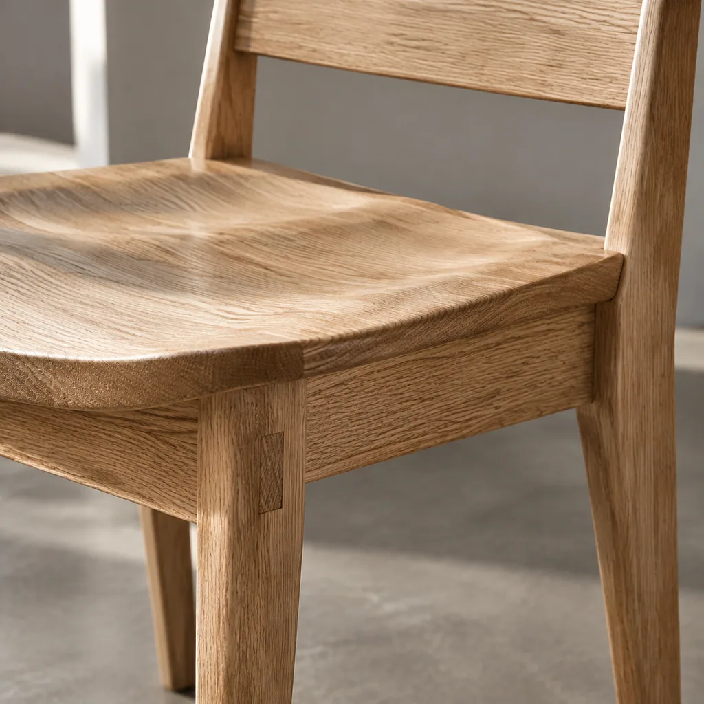 Sted Solid Oak Dining Chair - Image 2