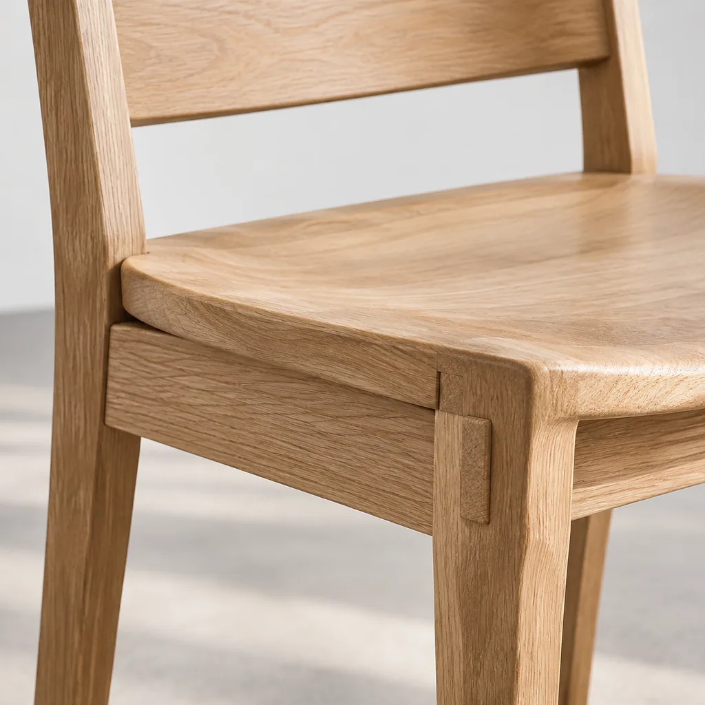 Sted Solid Oak Dining Chair - Image 3