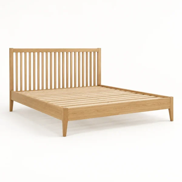Sven Oak Bed Frame
