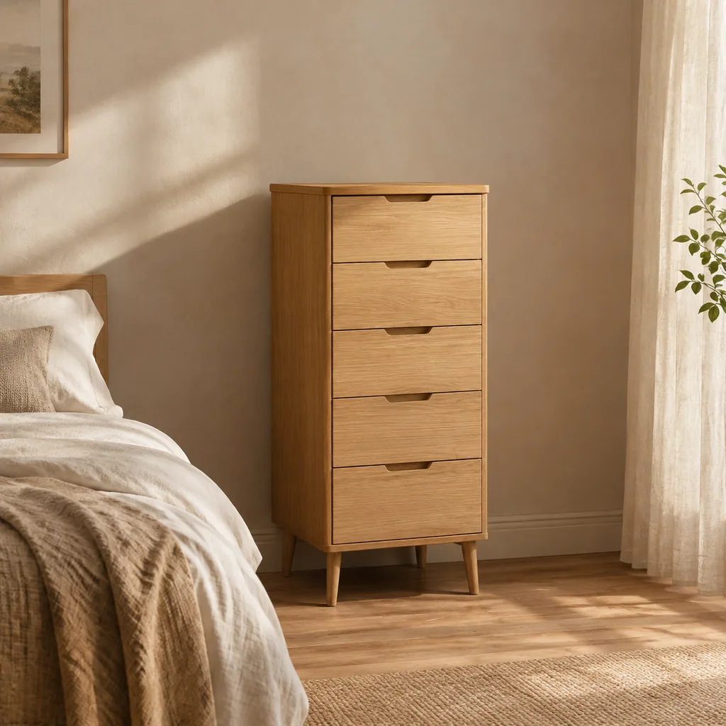 Vang Tall 5-Drawer Dresser - Image 5
