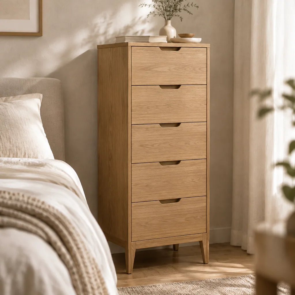 Vang Tall 5-Drawer Dresser - Image 7